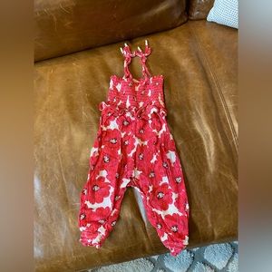 Baby girl floral jumpsuit 18 months
